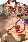 画像3: 絡繰魂 戦国 浮世絵アロハシャツ [ 豊臣秀吉 ] プリント 252052 (3)
