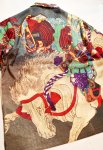 画像4: 絡繰魂 戦国 浮世絵アロハシャツ [ 豊臣秀吉 ] プリント 252052 (4)