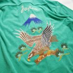 画像3:  HOUSTON (ヒューストン）パイルボーリングシャツ [ HAWK ] 41240 グリーン (3)