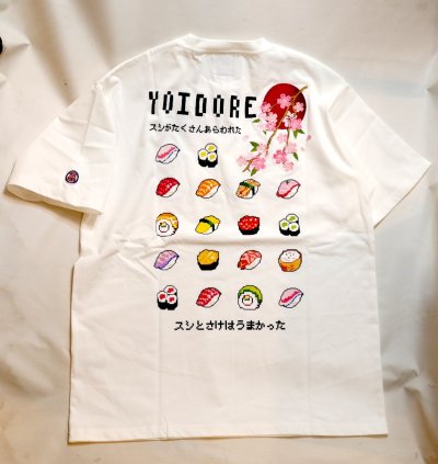 画像1: YOIDORE ( 酔どれ ）寿司 GAME  Tシャツ 835220 ブラック