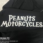 画像5: FLAGSTAFF(フラッグスタッフ)  SNOOPY×Flag Staff PEANUTS MOTORCYCLE パーカー（裏毛）453003 ブラック (5)