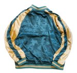 画像7: Japanesque （ジャパネスク） 桜 リバーシブル刺繍スカジャン  JSKJ-522  ブラック×ベージュ / ブルー×ベージュ (7)