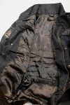 画像8:  今昔 -KON-JAKU- ナイロン  ワッペン ミリタリージャケット  KJ-19012 ブラック (8)