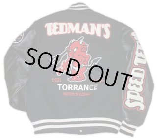 TEDMAN'S 2010スタジャン [TORRANCE MOTOR SPPEDWAY] 赤鬼 限定品