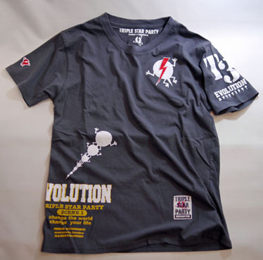 参丸一 新ブランド [ TRIPLE STAR PARTY ]のTシャツ 入荷しました！