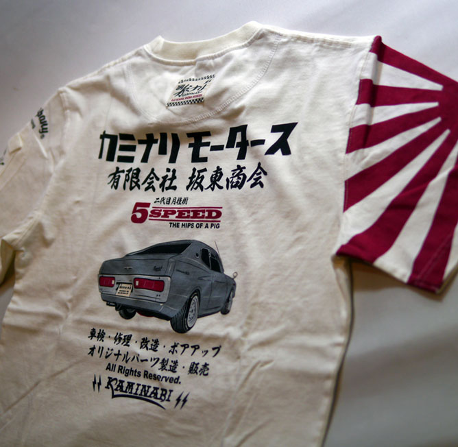 KAMINARI×TEDMAN×WedsSport×坂東商会 コラボTEE 店頭入荷！