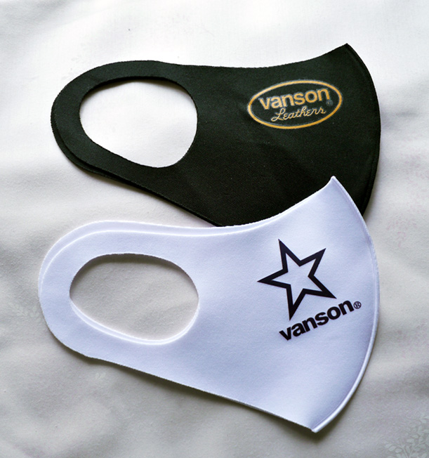 vanson(バンソン） 洗って使えるウレタンマスク 2枚セット NVFG-2001