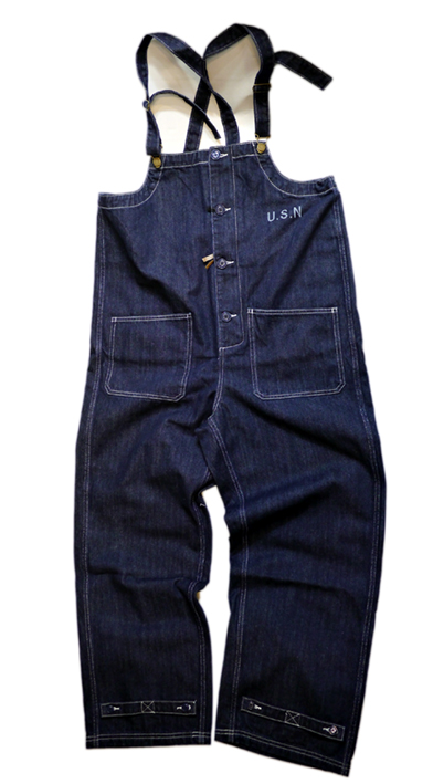 HOUSTON (ヒューストン） DENIM DECK PANT 1936 インディゴ