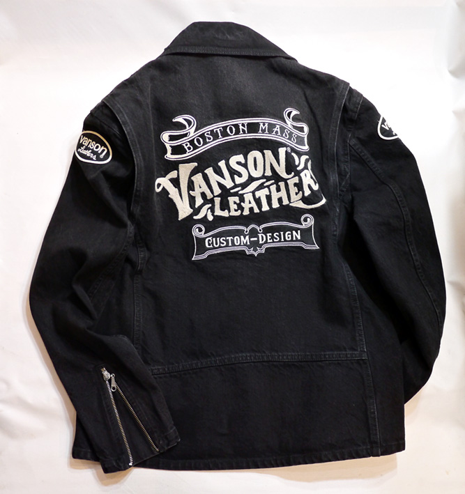 メール便送料無料対応可】 vanson バンソン ライダースジャケット